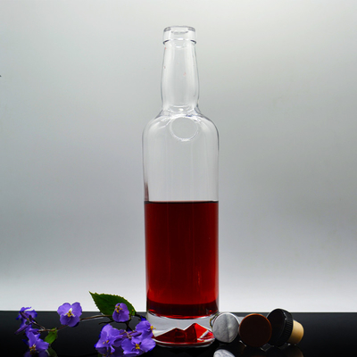 OEM/ODM Acceptabel 1 liter glazen fles voor drank Whisky Gin Tequila van Professional