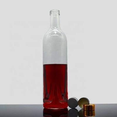 Super Flint Glass Cork Sealing Type 750 ml Vodka Whisky Sherry Whiskey Wijn Glasflessen