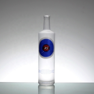 Super Flint Glass Cork Sealing Type 750 ml Vodka Whisky Sherry Whiskey Wijn Glasflessen