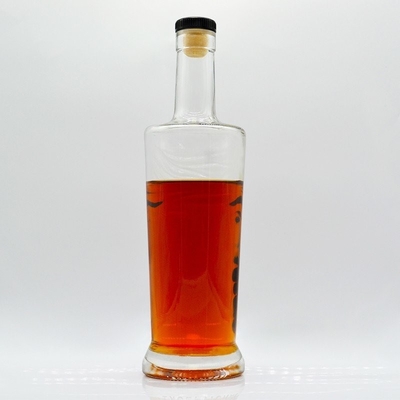 Super Flint glasmateriaal 700 ml whisky lege glasfles voor alcoholische dranken