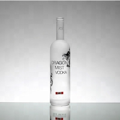 Super Flint glas kraag 750 ml wodka flessen met schroef top afdichting type op promotie