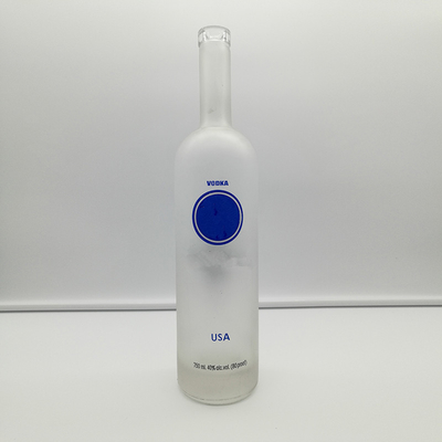 Gekruide vodka glasflessen FOB-voorwaarden en hoog flint materiaal