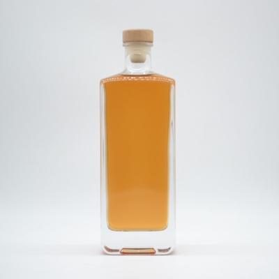 500 ml 700 ml 750 ml 1L unieke vierkantvormige glazen drankfles voor sap Vodka Spirituous Liquor