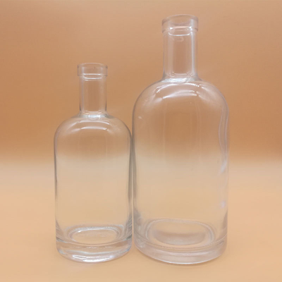 500 ml 750 ml Matte Zwarte Glasfles voor alcohol Brandy Vodka Whisky Spirits Liquor