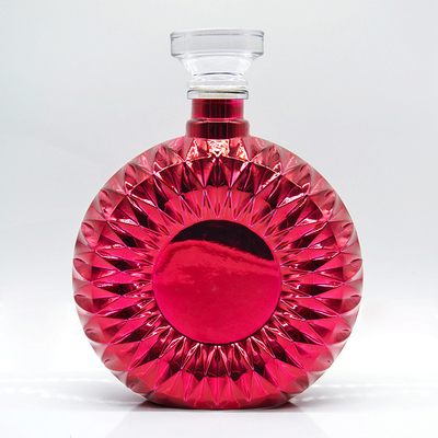 500 ml 750 ml Matte Zwarte Glasfles voor alcohol Brandy Vodka Whisky Spirits Liquor