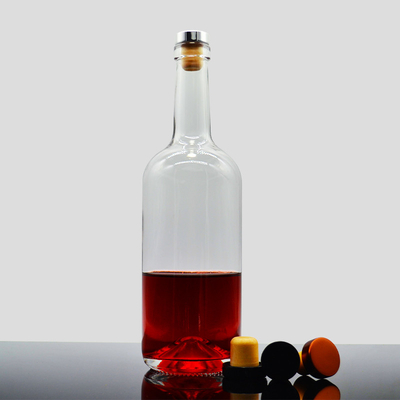 Super Flint Glas Materiaal 500ml 750ml 1000ml Vodka Glas Fles Gin Fles voor uw