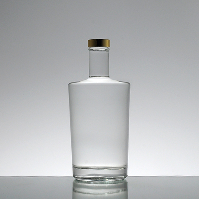 Gekleurde Super Flint Glass Alcohol Jar 750 ml Bulk Liquor Glass Flasch met Cork 1 Liter