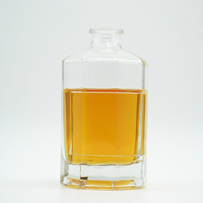 Corkverzegeling Duidelijk glas Liquor Wine Whisky Vodka Tequila Fles 200 ml 375 ml 500 ml 750 ml 1000 ml
