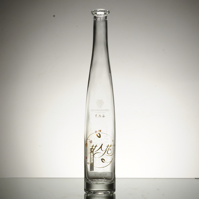 Glasfles voor wijn met kurken en deksels 750 ml lege Xo-brandyfles
