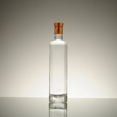 Glasfles voor wijn met kurken en deksels 750 ml lege Xo-brandyfles