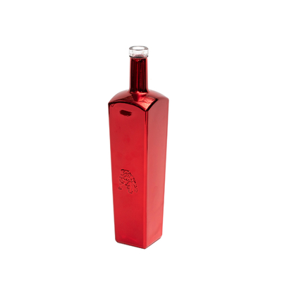250 ml 500 ml 16 oz Zwarte Matte Donkere Boston Glasflessen voor Liquor Vodka Olijfolie