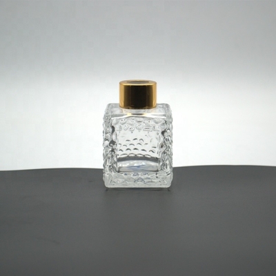 30 ml 50 ml 100 ml Sproeikristallen lege glasflessen Luxe logo Decal of Printing