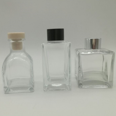 30 ml 50 ml 100 ml Sproeikristallen lege glasflessen Luxe logo Decal of Printing