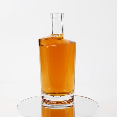 Decale oppervlakte hantering 750 ml drank glasfles voor aangepaste vorm schouder rotatie