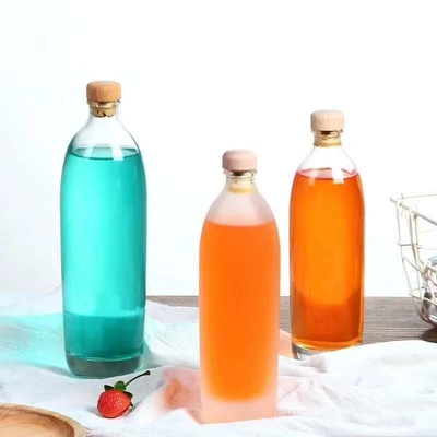 750 ml glazen fles voor gedistilleerde dranken lege gin gerecycled rum whisky vodka OEM/ODM aanvaardbaar