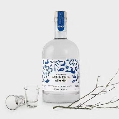 750 ml glazen fles voor gedistilleerde dranken lege gin gerecycled rum whisky vodka OEM/ODM aanvaardbaar