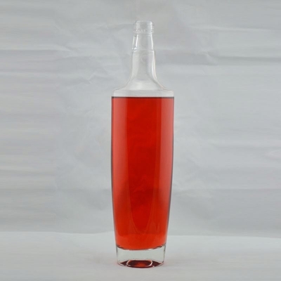 750 ml glazen fles voor gedistilleerde dranken lege gin gerecycled rum whisky vodka OEM/ODM aanvaardbaar