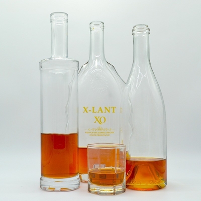 High Capacity Liquor/Spirituous/XO/Brandy Glass Alcohol Flas met deksel Super Flint Glass