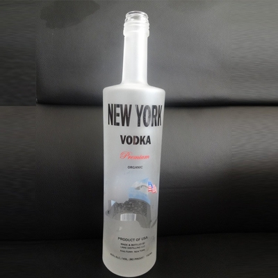 500 ml 750 ml 1000 ml Super Flint glasfles voor industriële wodka Whisky Rum Gin Liquor
