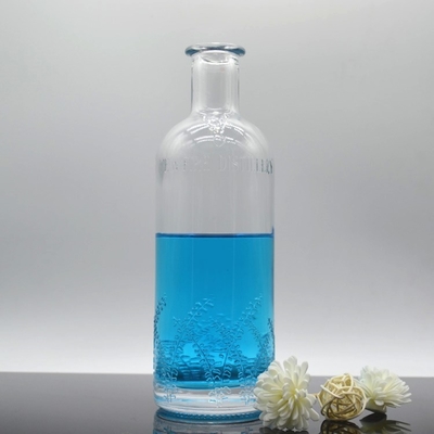 500 ml 750 ml Super Flint Glass White Spirits Liquor Fles Perfect voor Vodka Brandy Rum