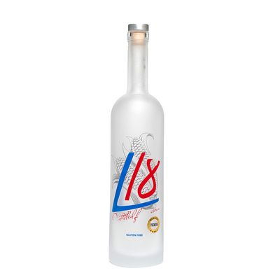 Super Flint glasflessen voor wodka Whisky drank in 500 ml 700 ml 75 cl bevroren materiaal