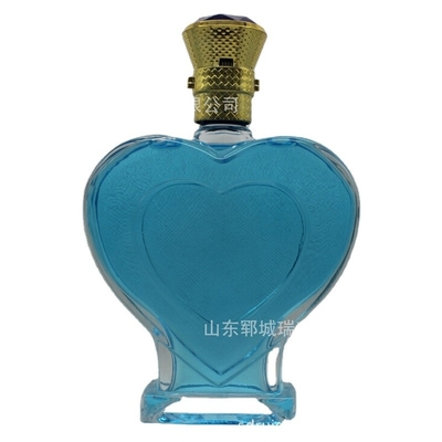 Kristalwit glasfles voor drankjes Fancy Design 500 ml 750 ml Vodka Whiskey Brandy