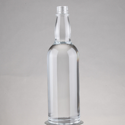 Super Flint glas materiaal 500 ml 700 ml 750 ml lege rum heldere drankfles voor drank