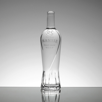 Flint Vodka Whisky Cork Cap 750 ml Glas Whisky Fles met Cork Basis Materiaal Glas