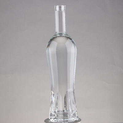 70cl 700ml wodkaflessen gemaakt van super flint glas met dikke basis en kurk afdichting type