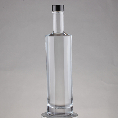 70cl 700ml wodkaflessen gemaakt van super flint glas met dikke basis en kurk afdichting type