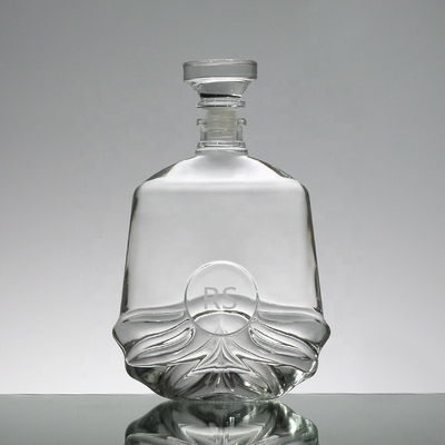 1 liter heldere glazen fles voor dranken Handel verzekering Betaling Industriële dranken