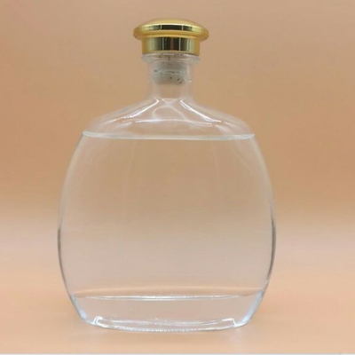 750 ml heldere lege Super Flint drankflessen met aangepast gewicht/hoogte