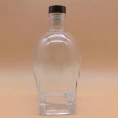 750 ml heldere lege Super Flint drankflessen met aangepast gewicht/hoogte