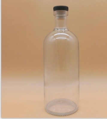 Schroefdeksel flesdeksels 700ml Whisky helder lege glazen flessen voor wijn OEM/ODM welkom