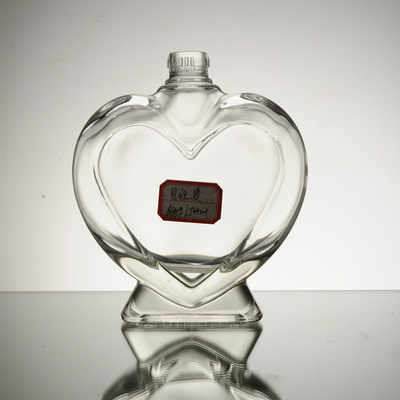 Vierkante, op maat ontworpen, diervormige 500 ml 750 ml glazen fles voor brandy, whisky en wodka