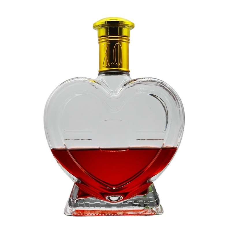 375 ml 500 ml 700 ml extra flint glasflessen voor sterke dranken Brandy Rum Tequila Merken