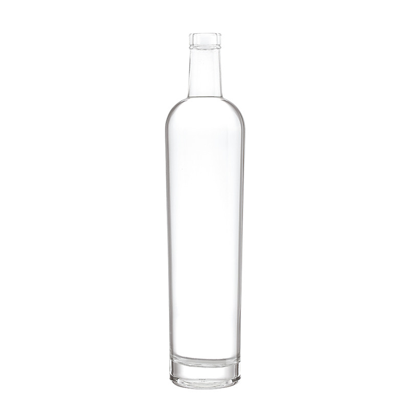 Duidelijke lege drank 750 ml glazen wijnflessen 700 ml gemaakt van Super Flint glasmateriaal