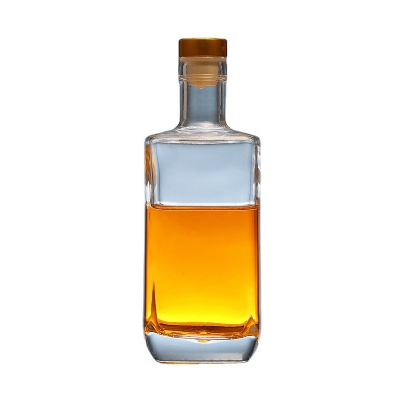 375 ml 500 ml 750 ml Vodka Whisky Liquor Fles met kurk Gemaakt van uiterst wit materiaal