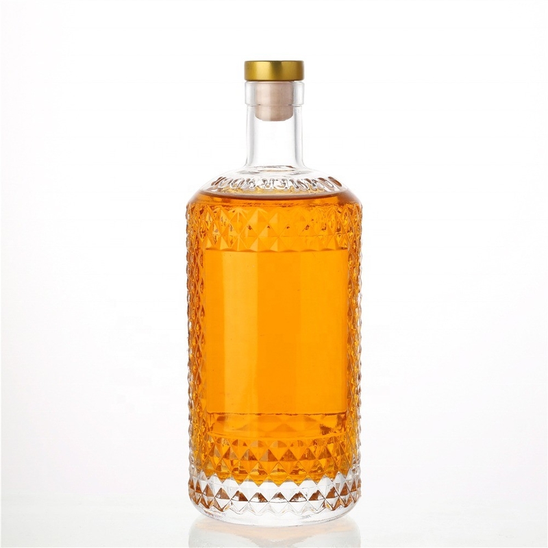 Basismateriaal Kristalglas 500 ml 700 ml lege vodka wijnfles met kurken