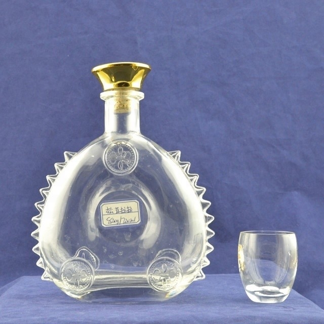 Industriële Super Flint glasmateriaal 500 ml XO fles voor drank drank wijn whisky