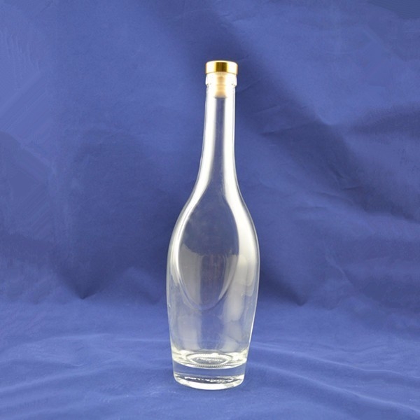 Gepersonaliseerde tequilafles met helder glasmateriaal en snelle verzendtijd 20-30 dagen