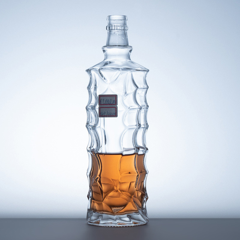 OEM/ODM Acceptabel Super Flint Material Glasfles voor op maat gemaakte drank