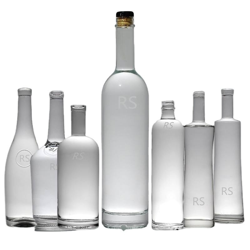 500 ml/750 ml lege, bevroren, ontworpen spuitfles voor dranken