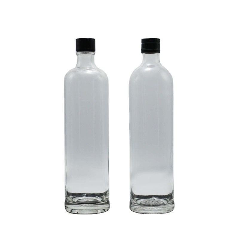 FOB-voorwaarden Super Flint glas waterfles met stop en deklaag 750 ml 1000 ml
