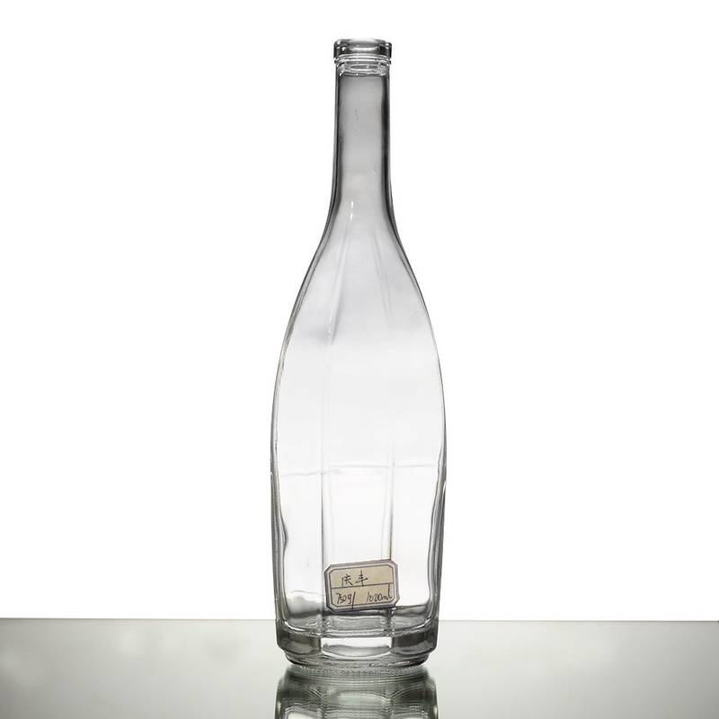 Kettingmateriaal Super Flint Glasmateriaal 4.5L Glasfles voor Vodka Gin Whiskey