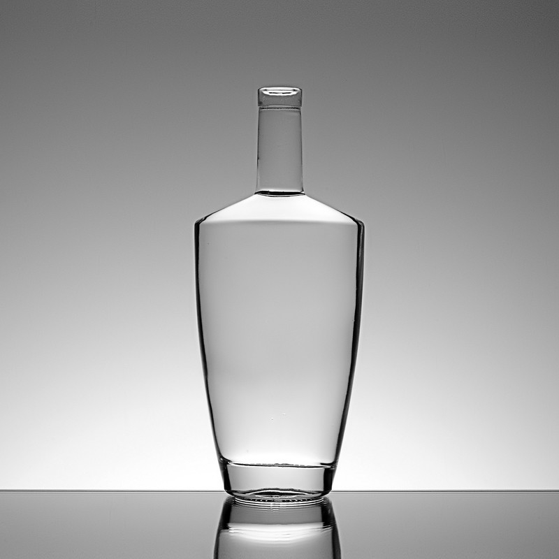 Super Flint Glass 375ml 500ml 700ml flessen voor wodka gin whisky rum brandy bulk verkoop