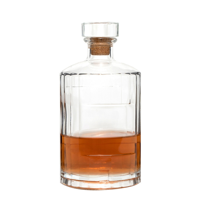 Super flint glasmateriaal bevroren lege drank wijn glasflessen 200 ml 375 ml 750 ml