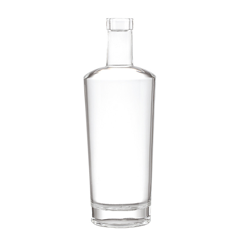 Super Flint glas vodkafles met kurk voor thee
