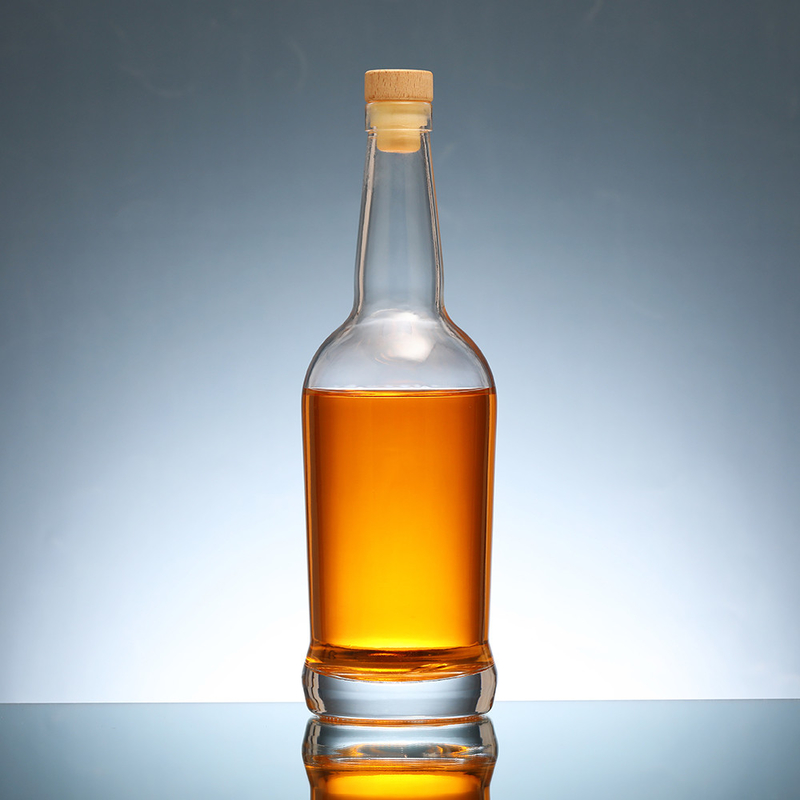 Gepersonaliseerde Kleur Spray Vodka Glasfles 750 ml met Super Flint Glas Materiaal
