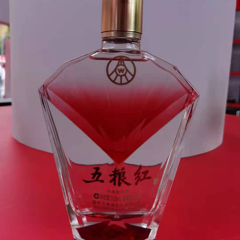 Privélabel Cylindrische lege hoge 550 ml 750 ml 780 ml 1L Decal fles voor alcohol